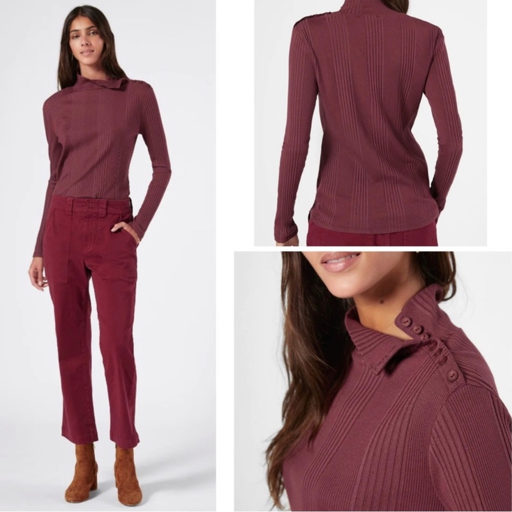 JOIE LANIGAN  LONG SLEEVE COTTON TOP